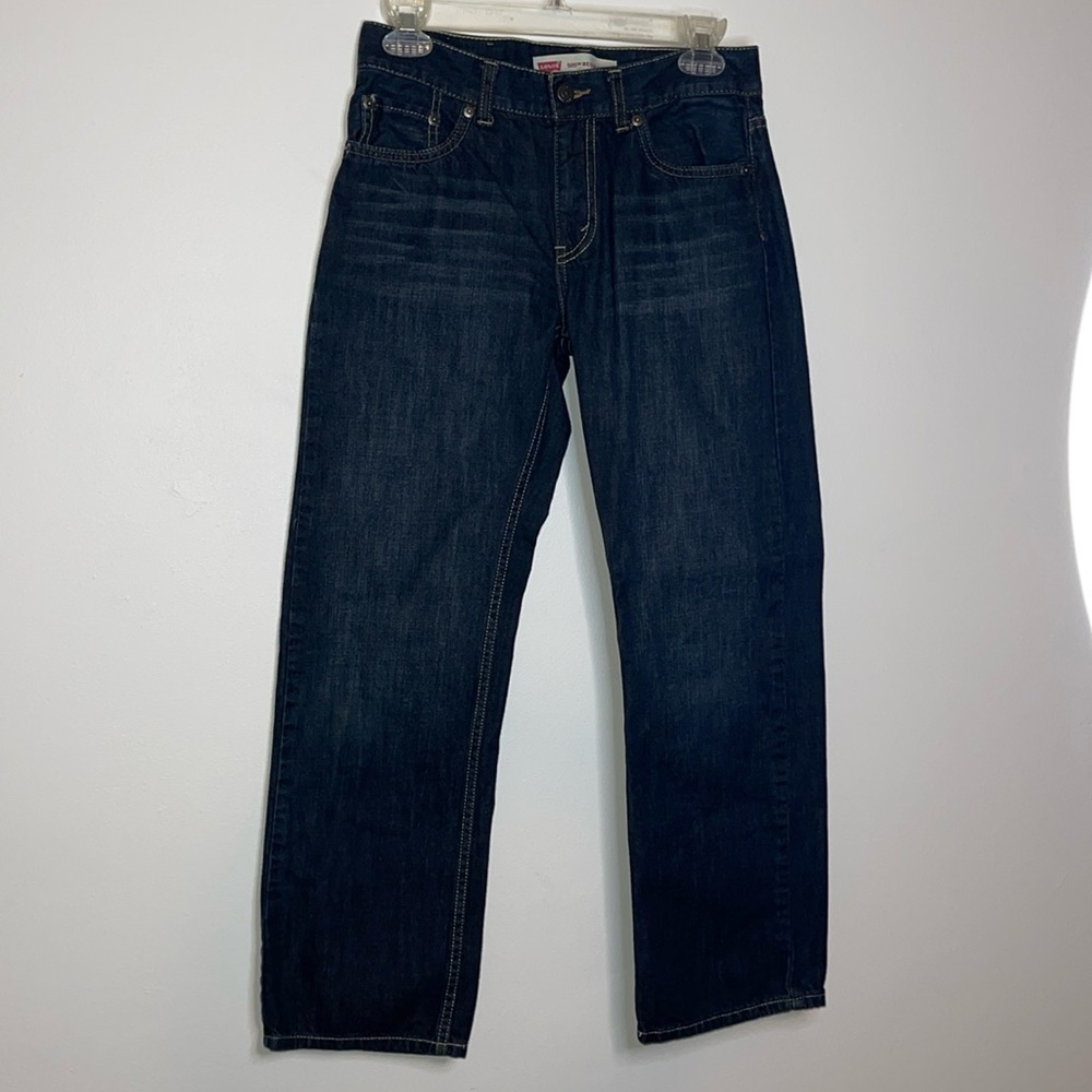Levi's 505 Regular Fit Jeans Boys Size 14 Reg